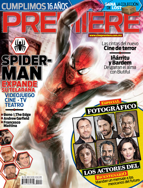 CINE PREMIERE magazine side cover Issue 193 October 2010