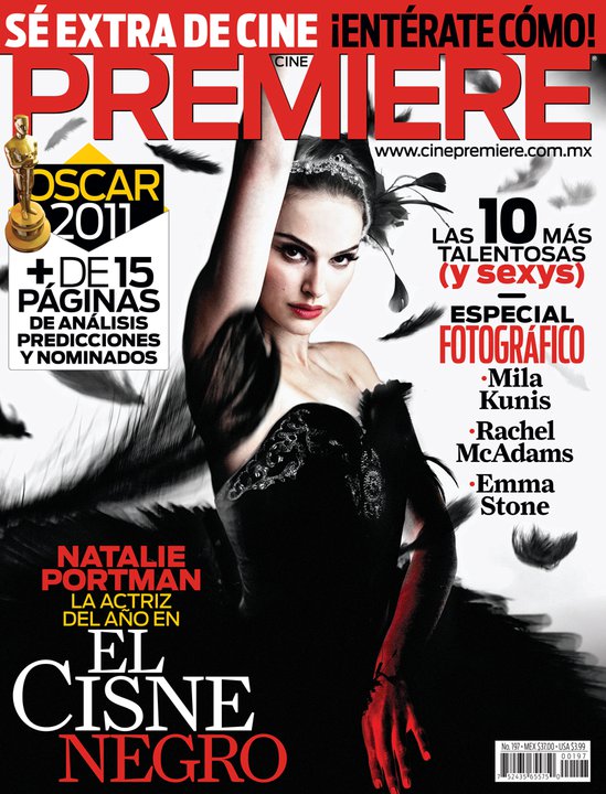 CINE PREMIERE magazine side cover Issue 197 February 2011