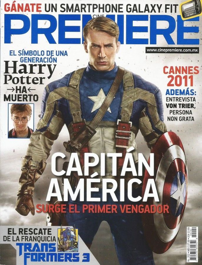 CINE PREMIERE magazine side cover Issue 202 July 2011