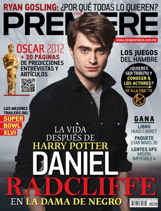 CINE PREMIERE magazine side cover Issue 209 February 2012