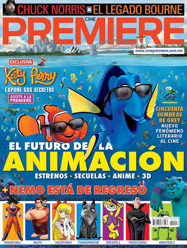 CINE PREMIERE magazine side cover Issue 215 August 2012