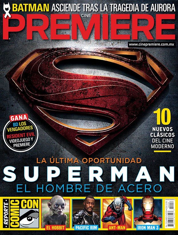 CINE PREMIERE magazine side cover Issue 216 September 2012
