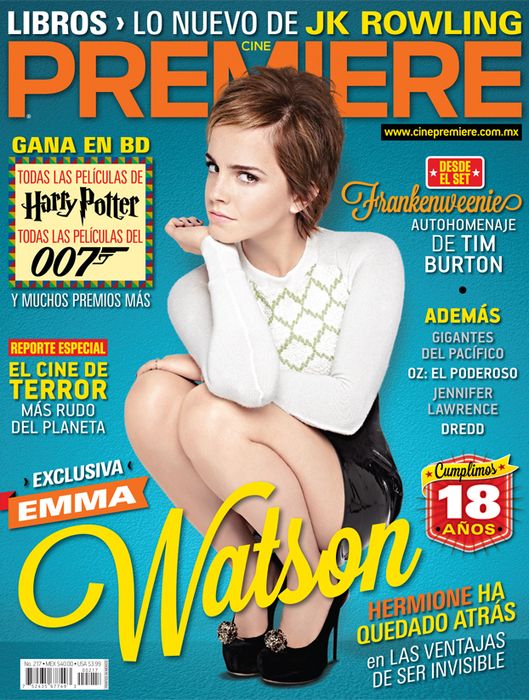 CINE PREMIERE magazine side cover Issue 217 October 2012