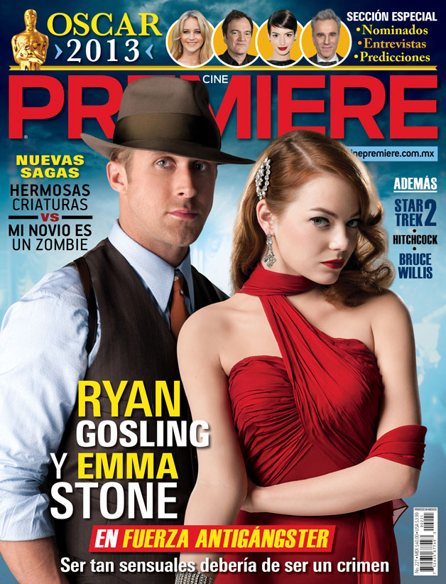 CINE PREMIERE magazine side cover Issue 221 February 2013