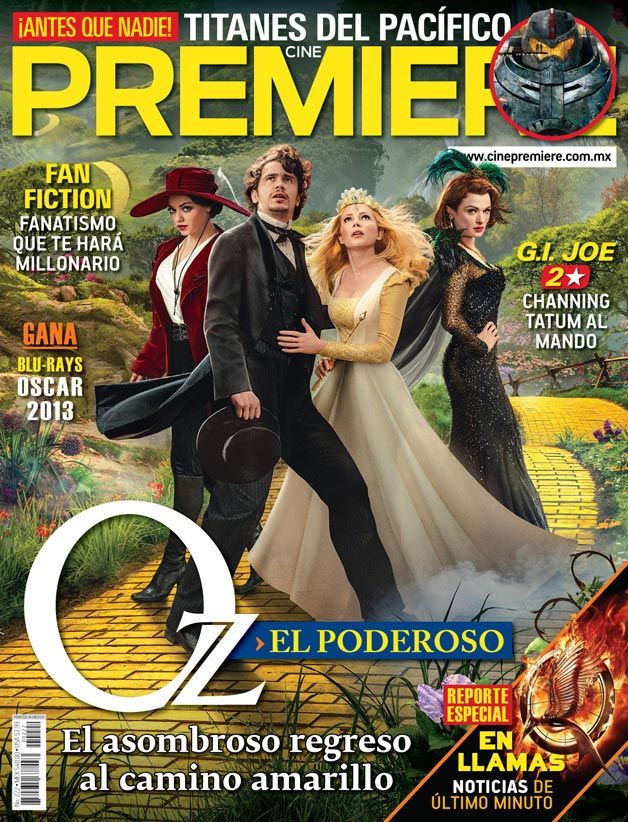 CINE PREMIERE magazine side cover Issue 222 March 2013