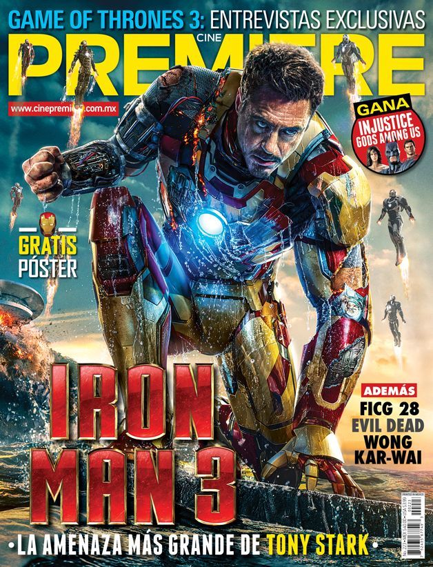 CINE PREMIERE magazine side cover Issue 223 April 2013