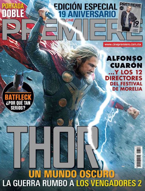 CINE PREMIERE magazine side cover Issue 229 October 2013