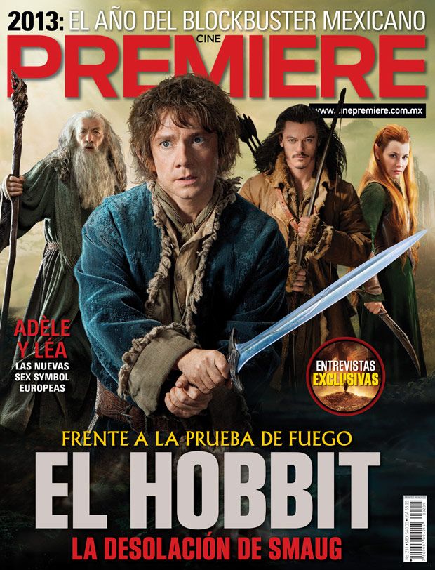 CINE PREMIERE magazine side cover Issue 231 December 2013