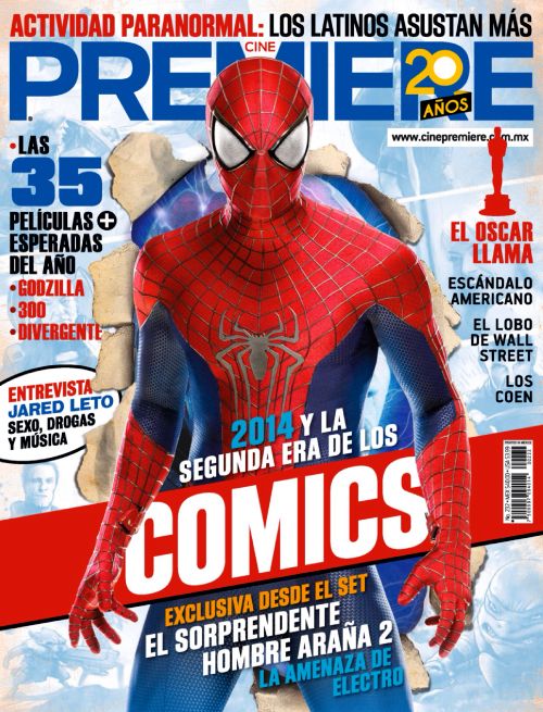 CINE PREMIERE magazine side cover Issue 232 January 2014