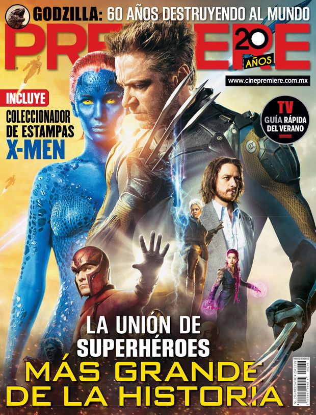 CINE PREMIERE magazine side cover Issue 236 May 2014