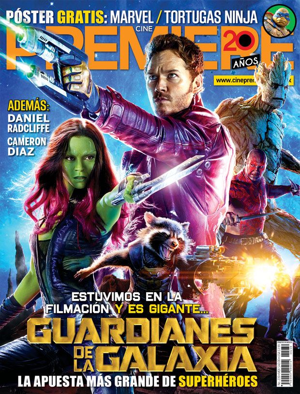 CINE PREMIERE magazine side cover Issue 239 August 2014
