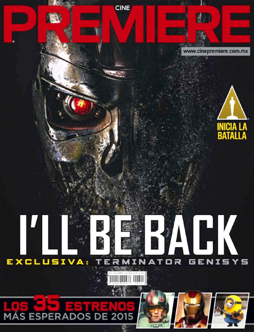 CINE PREMIERE magazine side cover Issue 244 January 2015