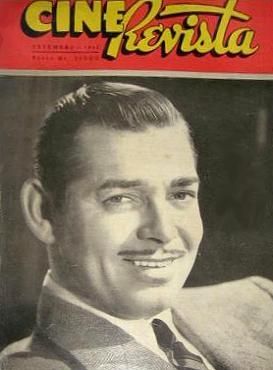 CINE REVISTA magazine side cover September 1942