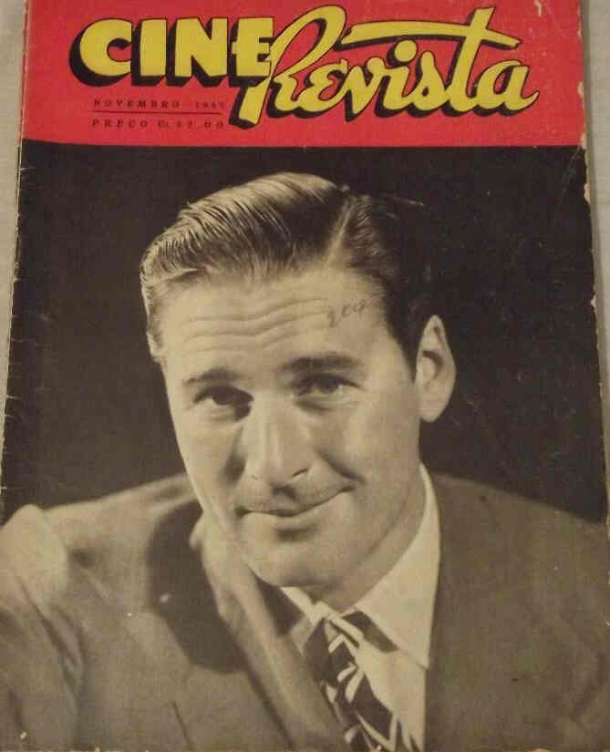CINE REVISTA magazine side cover November 1942