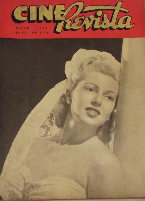 CINE REVISTA magazine side cover May 1943