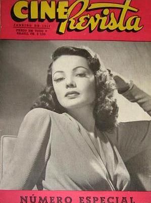 CINE REVISTA magazine side cover January 1944
