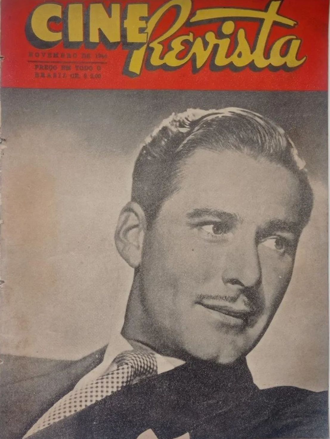 CINE REVISTA magazine side cover November 1944