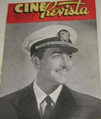 CINE REVISTA magazine side cover February 1945