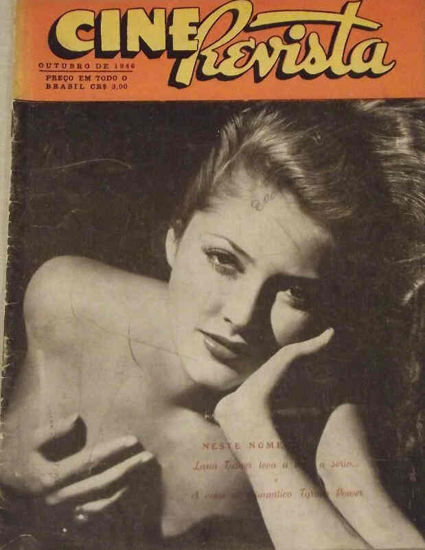 CINE REVISTA magazine side cover October 1946