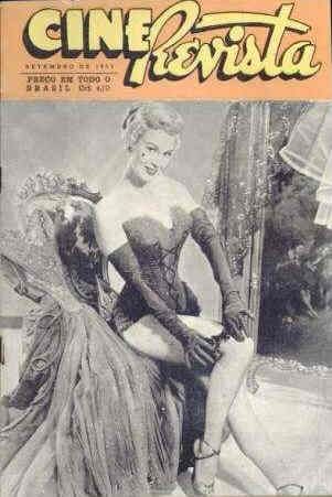 CINE REVISTA magazine side cover September 1953