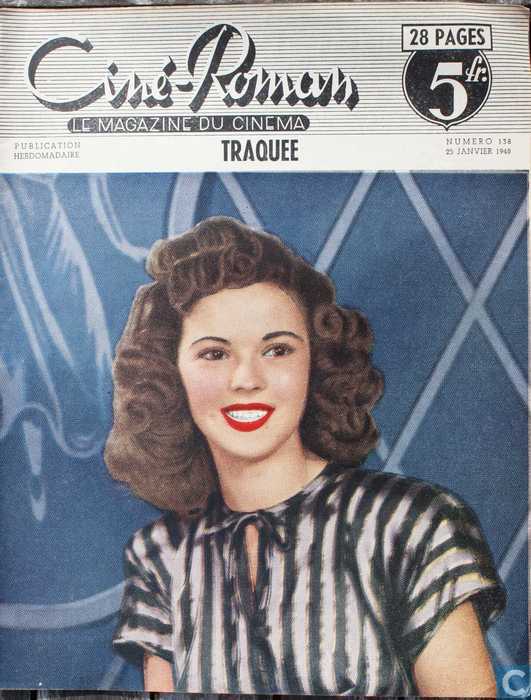 CINE-ROMAN magazine side cover Issue 138 25 January 1948