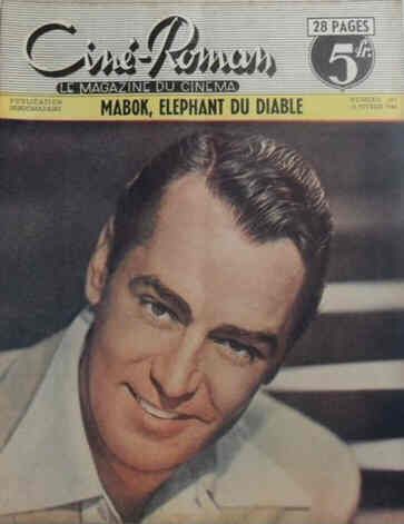 CINE-ROMAN magazine side cover Issue 141 15 February 1948