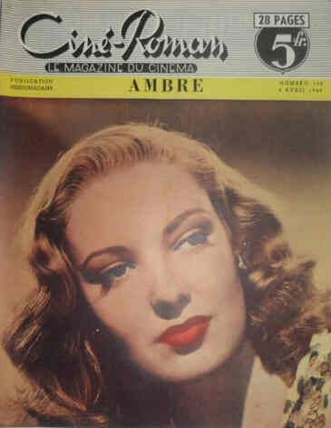 CINE-ROMAN magazine side cover Issue 148 4 April 1948