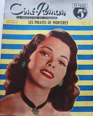 CINE-ROMAN magazine side cover Issue 149 11 April 1948