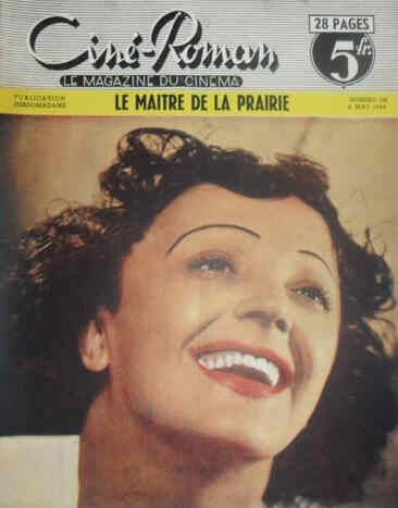 CINE-ROMAN magazine side cover Issue 152 2 May 1948