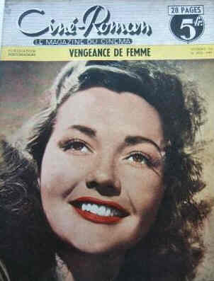 CINE-ROMAN magazine side cover Issue 154 16 May 1948