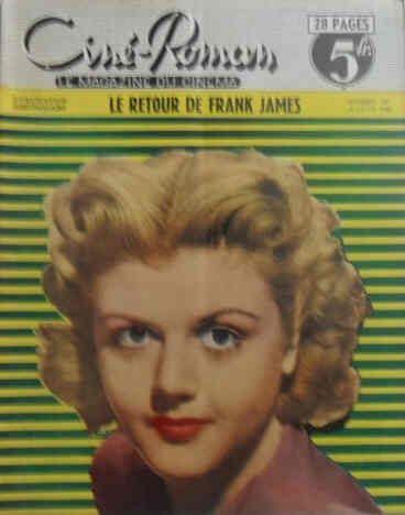 CINE-ROMAN magazine side cover Issue 157 6 June 1948