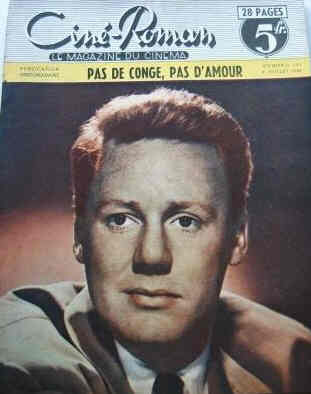 CINE-ROMAN magazine side cover Issue 161 4 July 1948