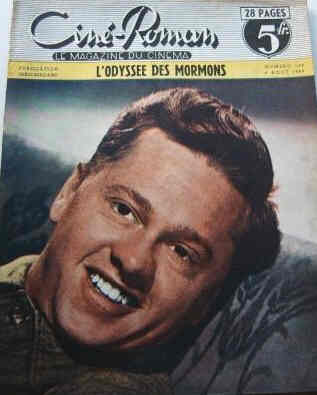 CINE-ROMAN magazine side cover Issue 166 8 August 1948