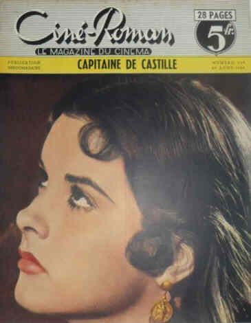 CINE-ROMAN magazine side cover Issue 169 29 August 1948