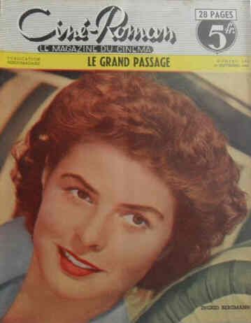 CINE-ROMAN magazine side cover Issue 173 26 September 1948