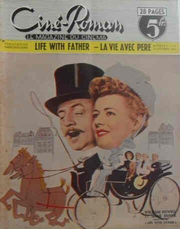 CINE-ROMAN magazine side cover Issue 175 10 October 1948