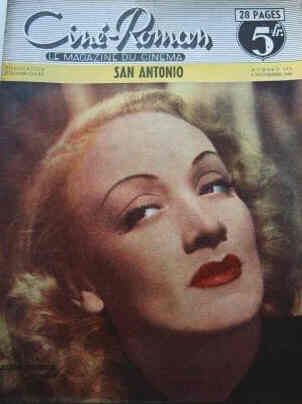 CINE-ROMAN magazine side cover Issue 179 7 November 1948