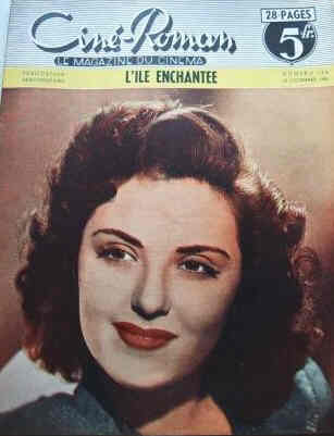 CINE-ROMAN magazine side cover Issue 184 12 December 1948