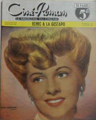 CINE-ROMAN magazine side cover Issue 193 13 February 1949