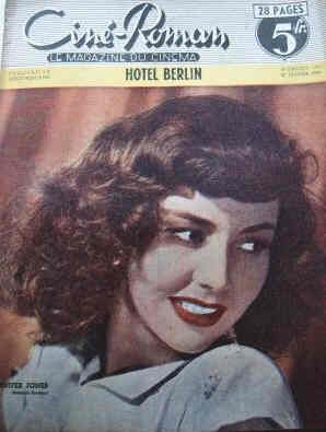 CINE-ROMAN magazine side cover Issue 195 27 February 1949
