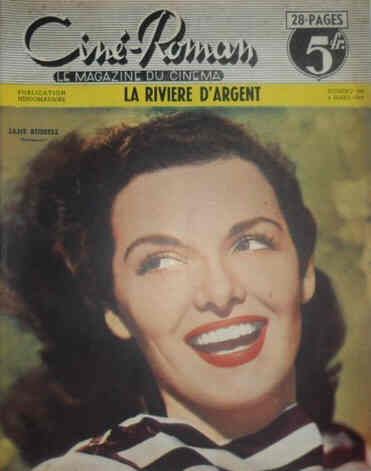 CINE-ROMAN magazine side cover Issue 196 6 March 1949
