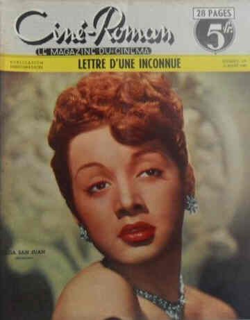 CINE-ROMAN magazine side cover Issue 197 13 March 1949