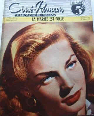 CINE-ROMAN magazine side cover Issue 199 27 March 1949