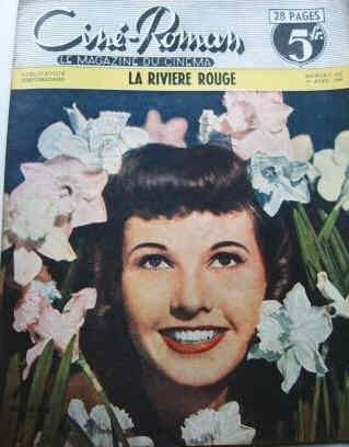 CINE-ROMAN magazine side cover Issue 202 17 April 1949