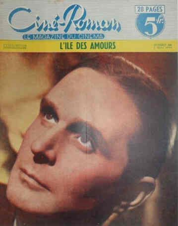 CINE-ROMAN magazine side cover Issue 204 1 May 1949