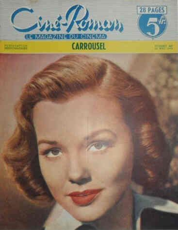 CINE-ROMAN magazine side cover Issue 207 22 May 1949