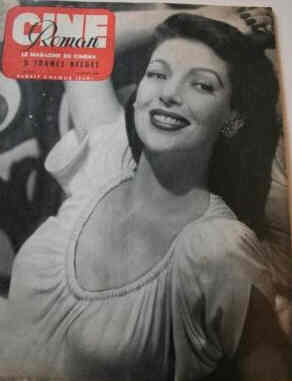 CINE-ROMAN magazine side cover Issue 219 14 August 1949