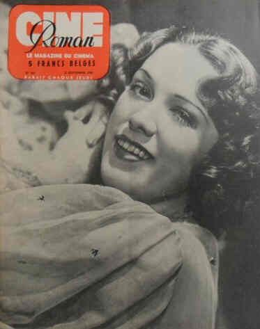 CINE-ROMAN magazine side cover Issue 225 25 September 1949