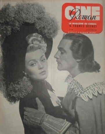 CINE-ROMAN magazine side cover Issue 228 16 October 1949