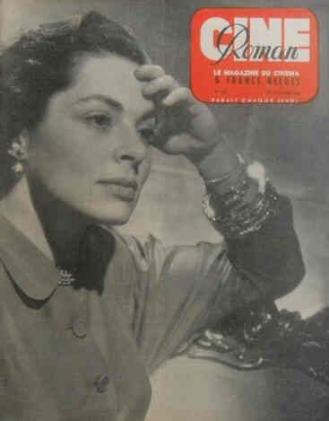 CINE-ROMAN magazine side cover Issue 230 30 October 1949